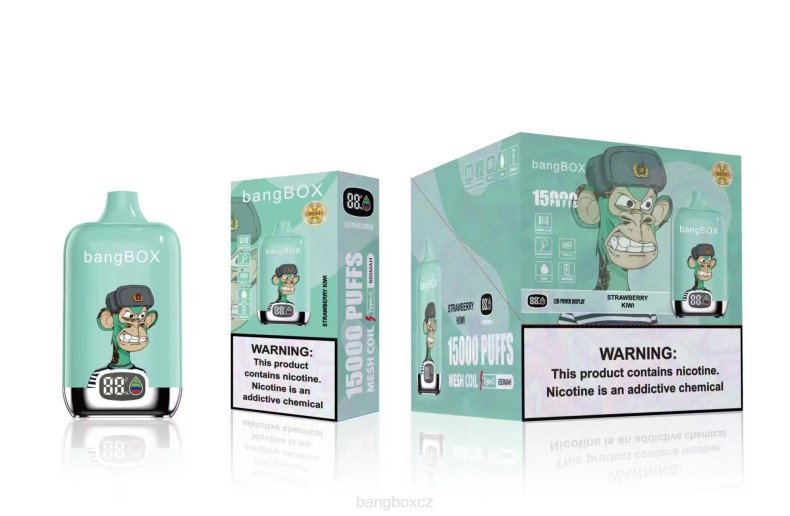 Bang Box Brno - Bang Box 15 000 šluků jahodové kiwi P2ZN39