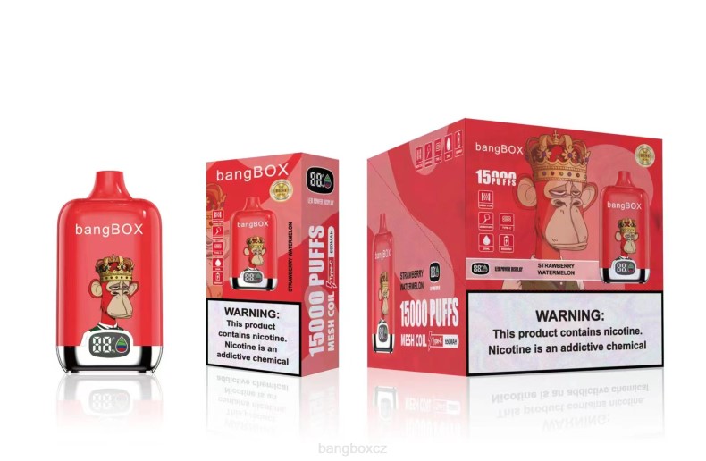Bang Box Vape Cena - Bang Box 15 000 šluků jahodový meloun P2ZN47