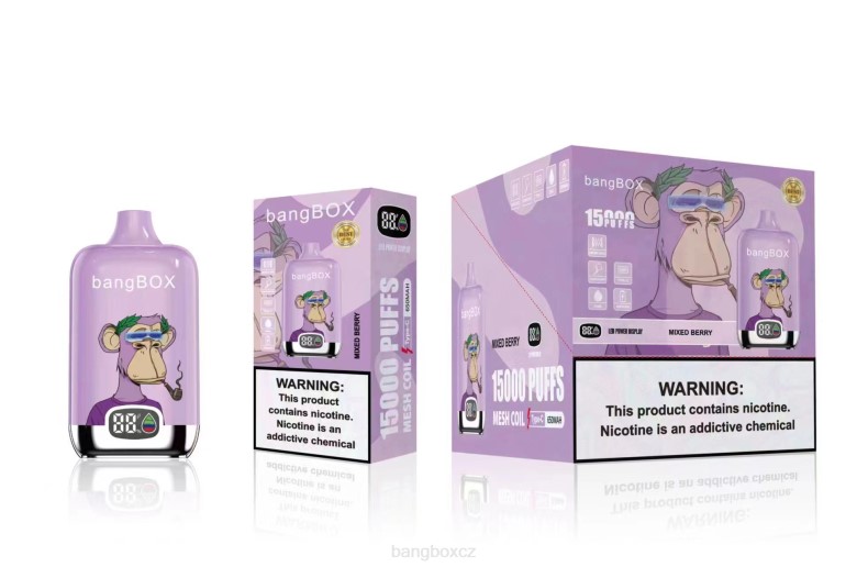 Bang Box Vape Cena - Bang Box 15 000 šluků smíšené bobule P2ZN41