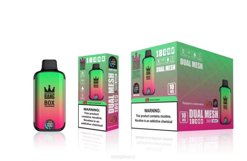 Bang Box CZ - Bang Box 18 000 tahů malinový meloun P2ZN97