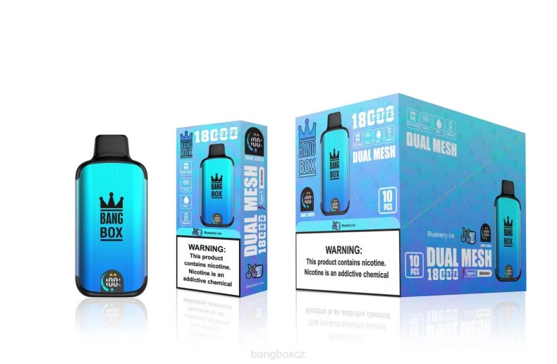 Bang Box Puff - Bang Box 18 000 tahů borůvkový led P2ZN90