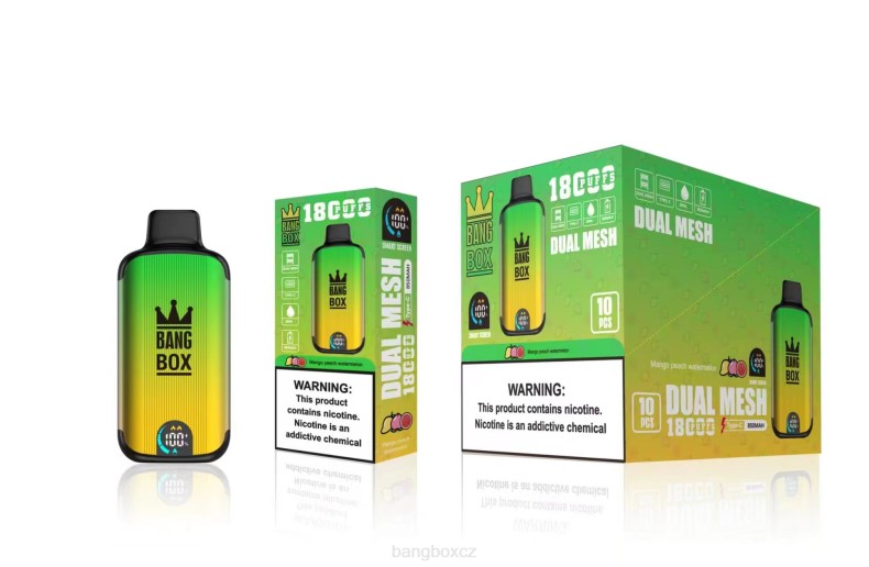 Bang Box Vape Cena - Bang Box 18 000 tahů mango broskev meloun P2ZN89