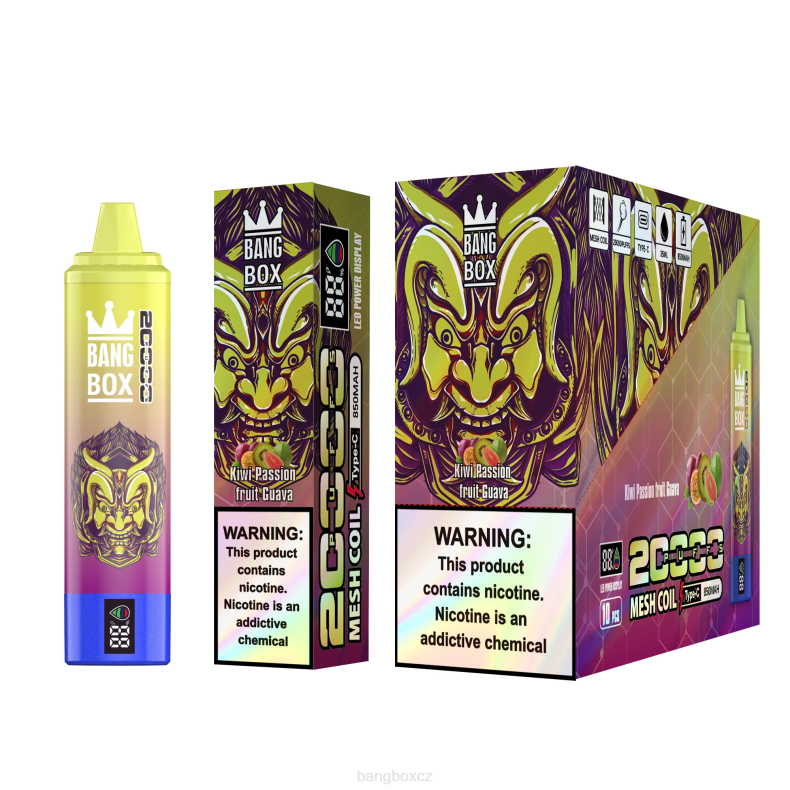 Bang Box Praha - Bang Box Chytrá obrazovka s 20 000 tahy kiwi mučenka guava P2ZN50