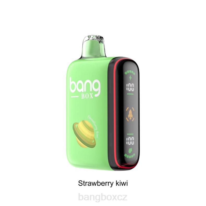 Bang Box Brno - Bang Box Inteligentní displej napájení 9000-18000 tahů jahodové kiwi P2ZN27