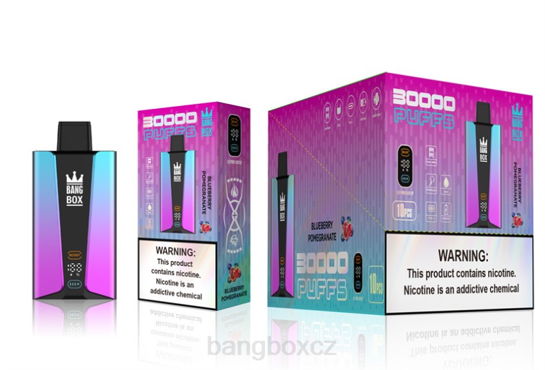 Bang Box Praha - Bang Box Inteligentní obrazovka 30 000 tahů borůvkové pomgerante P2ZN80