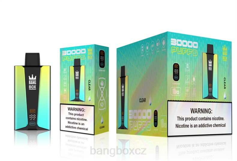 Bang Box Vape - Bang Box Inteligentní obrazovka 30 000 tahů jasný P2ZN76