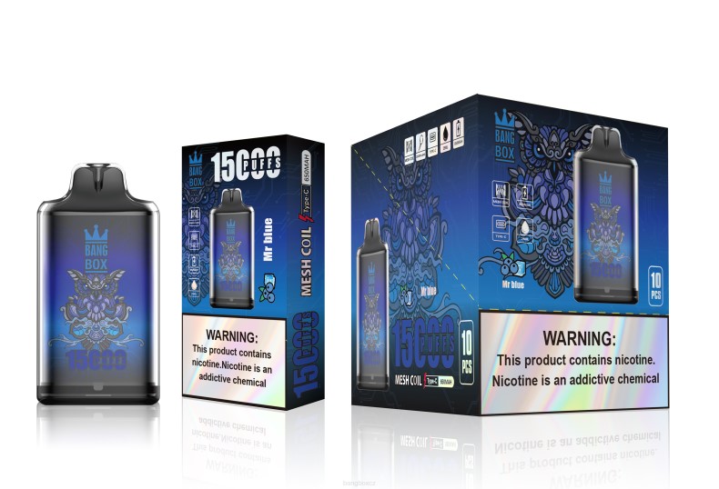 Bang Box CZ - Bang Box s1-15000 šluků pan modrý P2ZN109