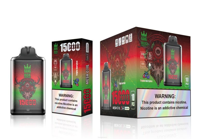 Bang Box Praha - Bang Box s1-15000 šluků trojitý bobulový led P2ZN104