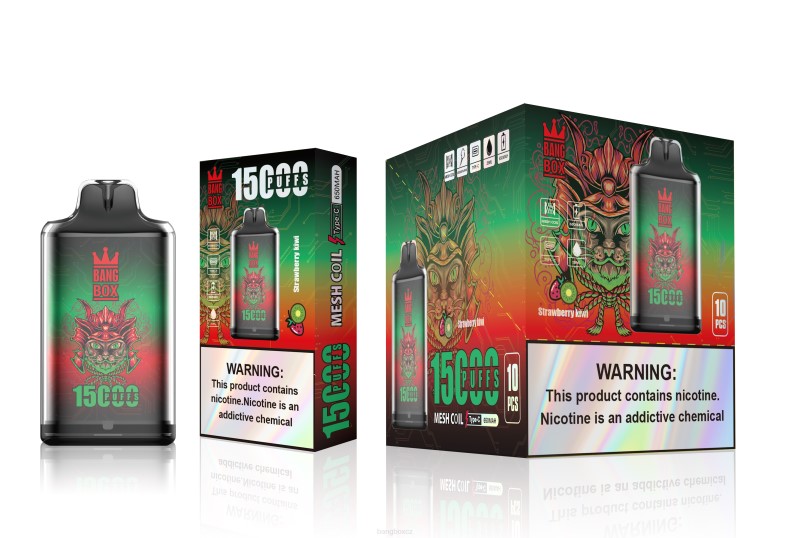 Bang Box Vape - Bang Box s1-15000 šluků jahodové kiwi P2ZN100