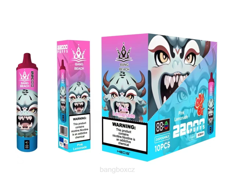 Bang Box Brno - Bang Beach Chytrá obrazovka s 22 000 tahy růžová limonáda P2ZN15