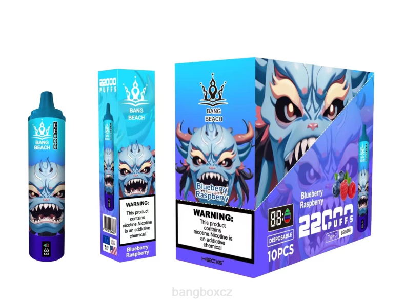 Bang Box Praha - Bang Beach Chytrá obrazovka s 22 000 tahy borůvka malina P2ZN14
